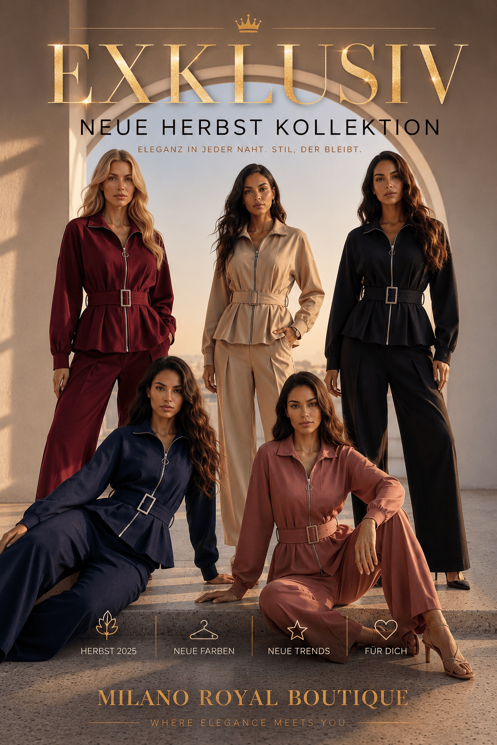 Damen Anzug Elegance - Milano Royal Boutique