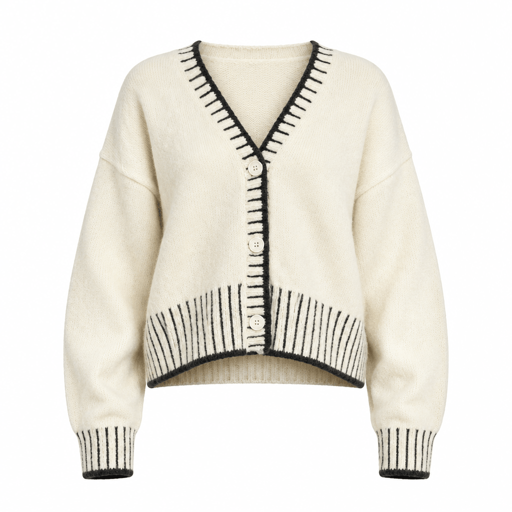 Damen Cardigan Tofi – Kuscheliger Strickcardigan - Milano Royal Boutique
