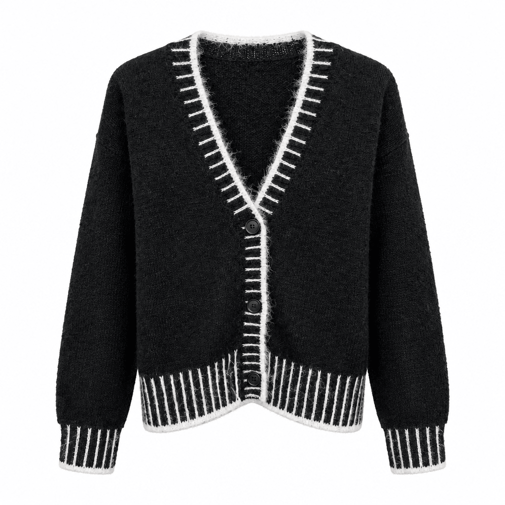Damen Cardigan Tofi – Kuscheliger Strickcardigan - Milano Royal Boutique