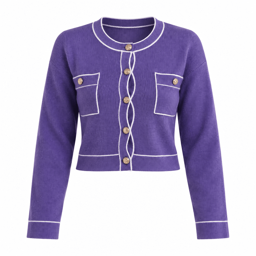 Damen-Cardigan Tuti – Strickjacke aus Italien - Milano Royal Boutique