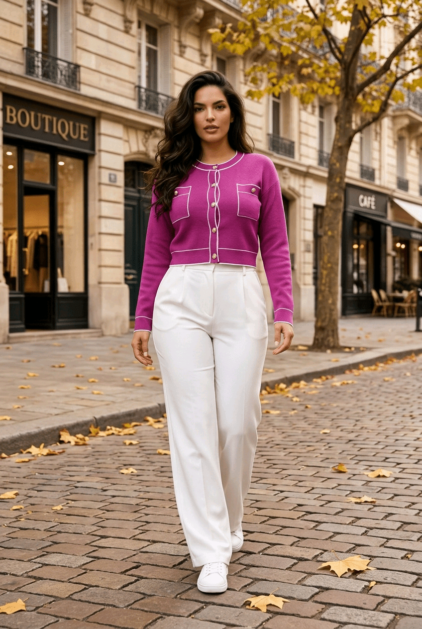 Damen-Cardigan Tuti – Strickjacke aus Italien - Milano Royal Boutique