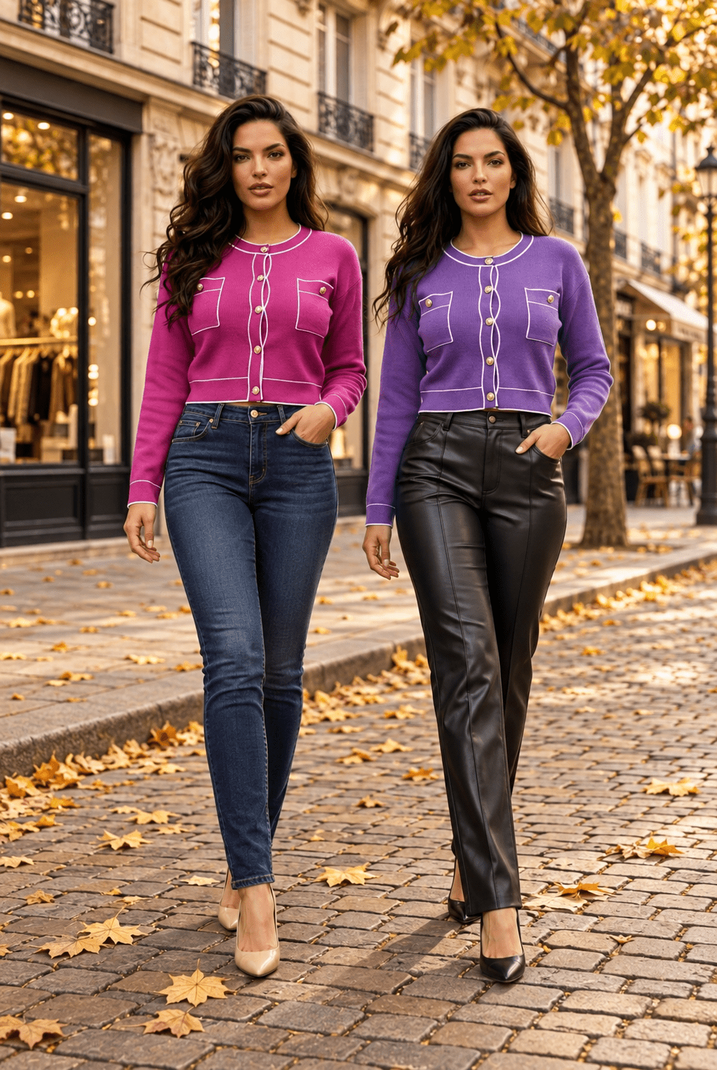 Damen-Cardigan Tuti – Strickjacke aus Italien - Milano Royal Boutique