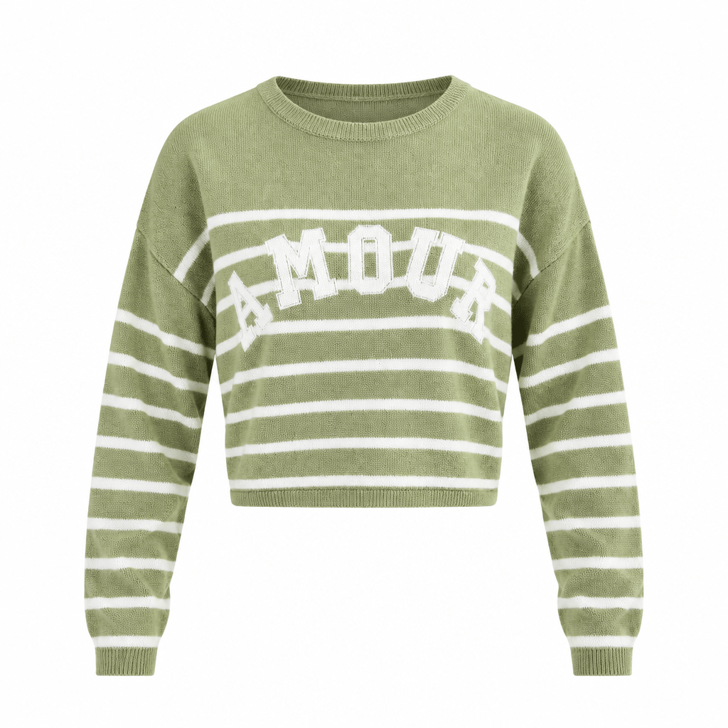 Damen-Pullover Amour – vielseitiger Strick aus Italien - Milano Royal Boutique