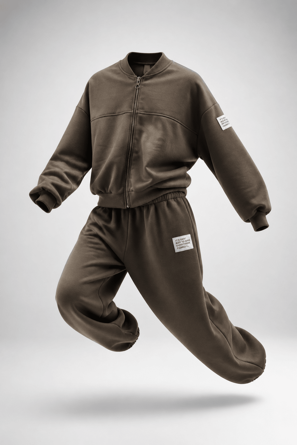 Jogginganzug mit Reißverschluss – Milano - Milano Royal Boutique