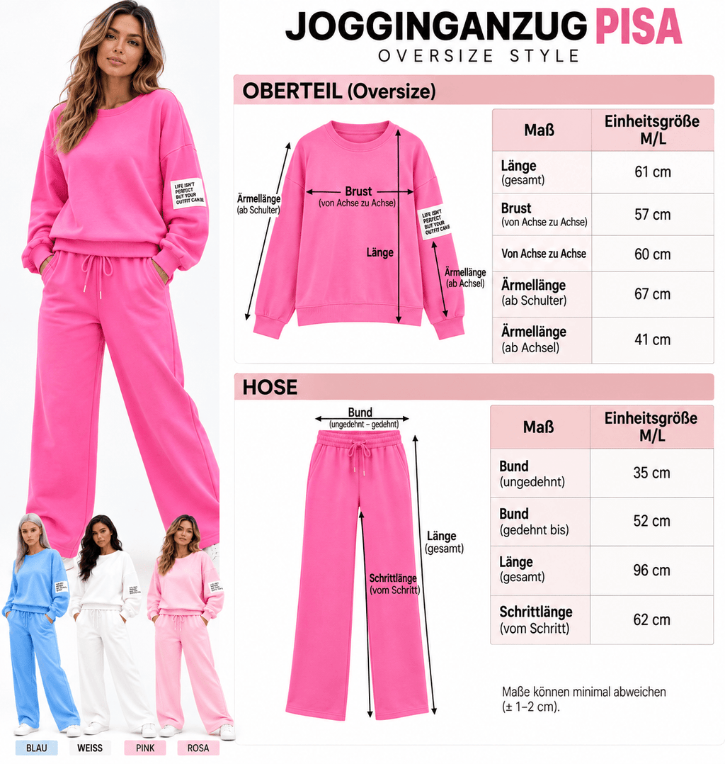 Jogginganzug Pisa: Komfort und Stil vereint - Milano Royal Boutique