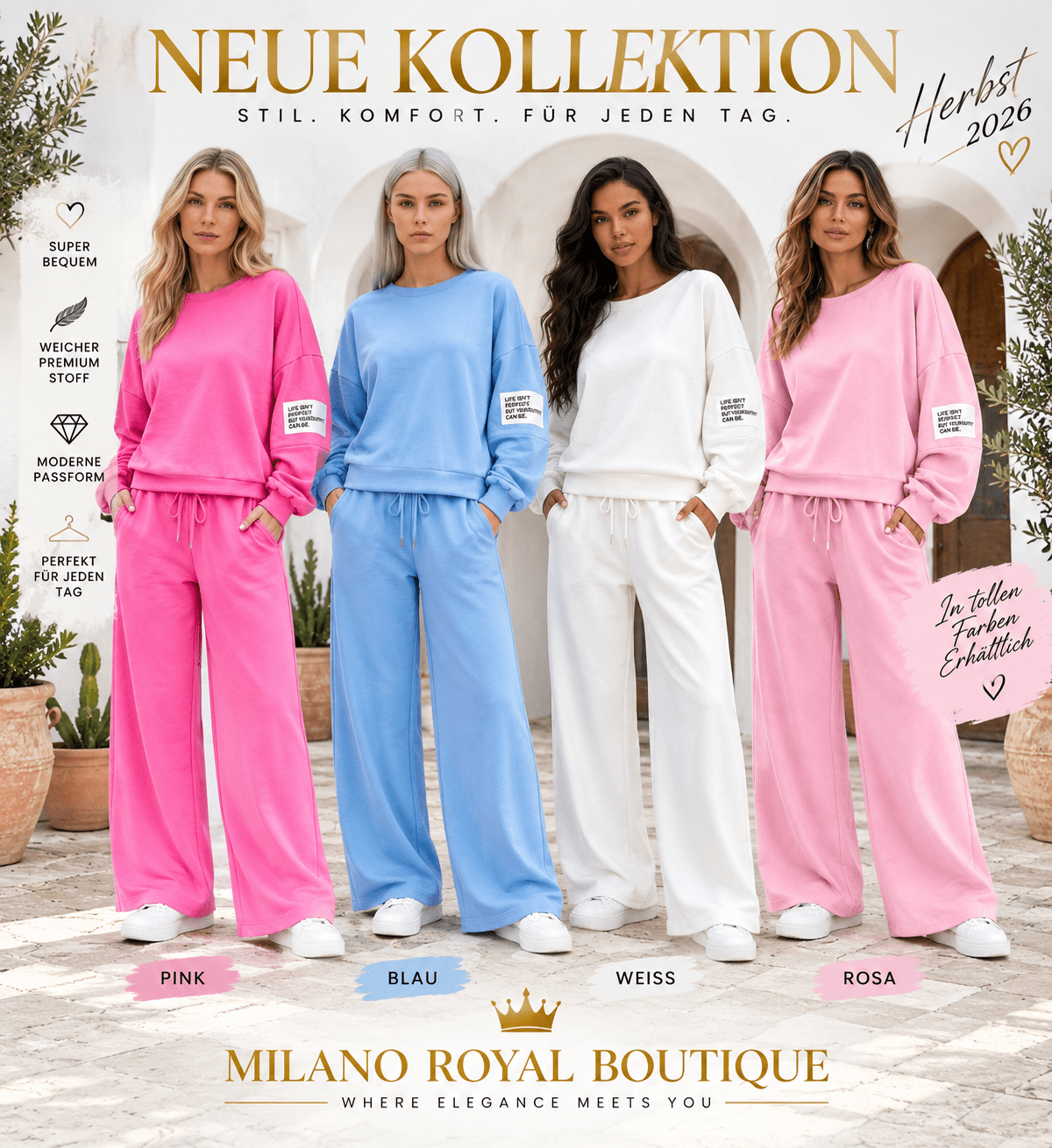 Joghinganzug Pisa - Milano Royal Boutique