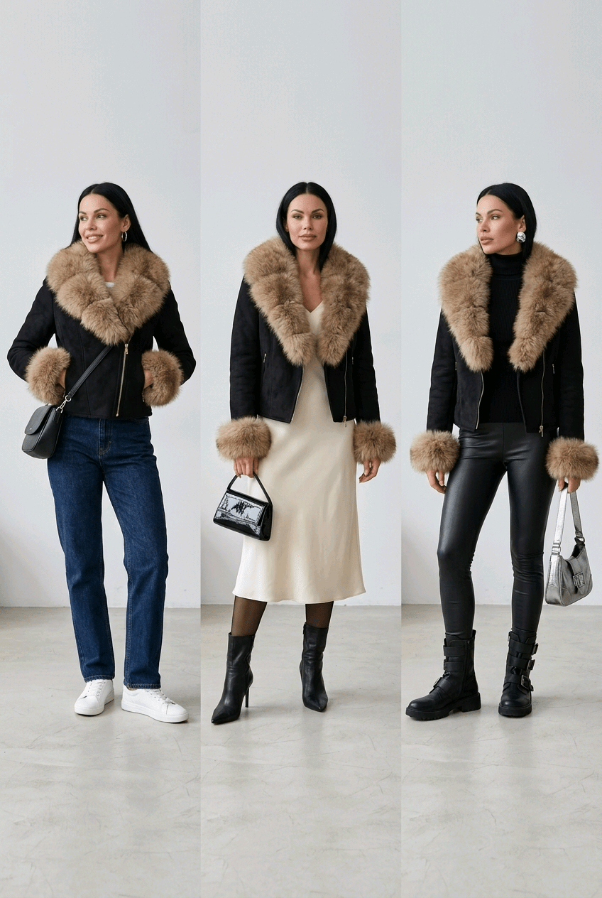 Lederjacke Bold - Milano Royal Boutique