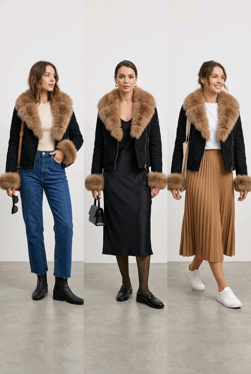 Lederjacke Bold - Milano Royal Boutique