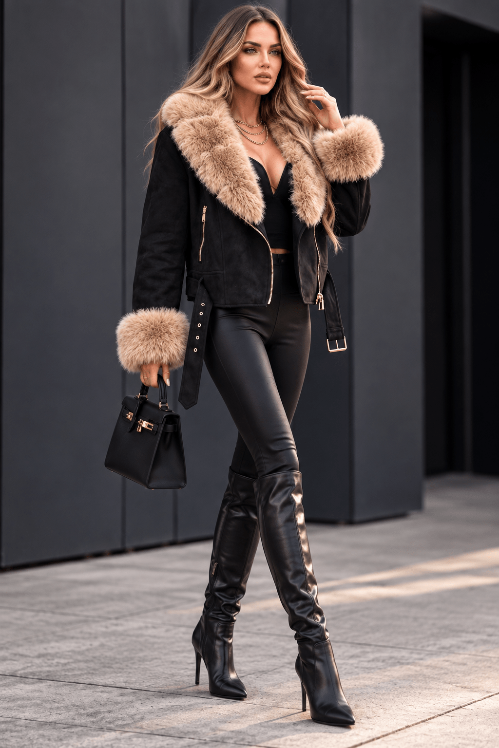 Lederjacke Bold - Milano Royal Boutique