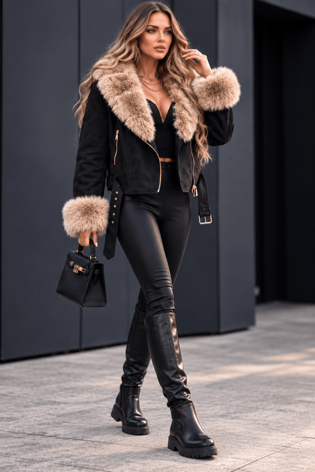 Lederjacke Bold - Milano Royal Boutique