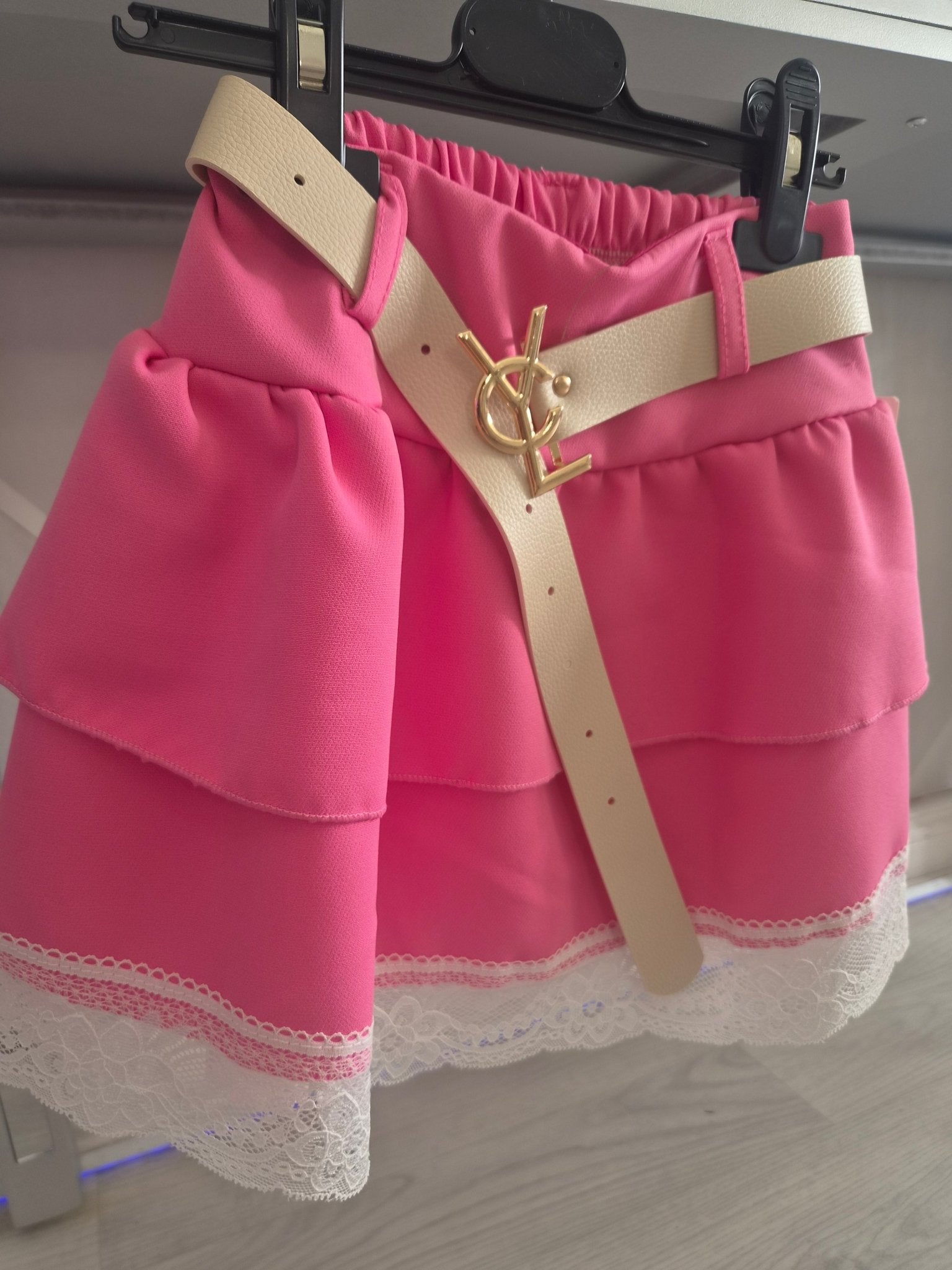 Mädchen Rüschenrock Pink – Milano Royal Boutique - Milano Royal Boutique