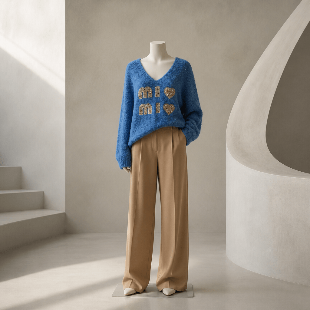 Mi Mi Teddy Pullover - Milano Royal Boutique