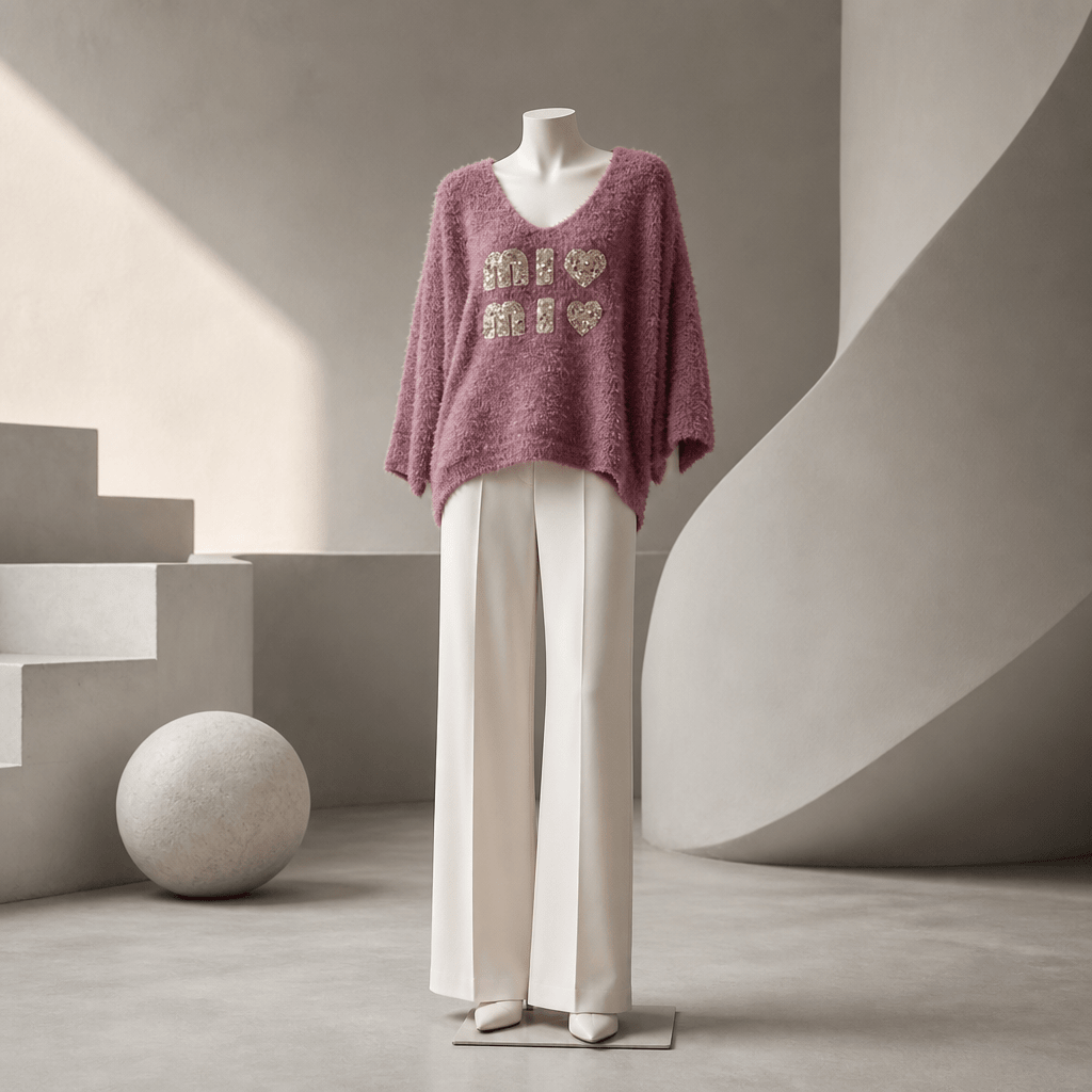 Mi Mi Teddy Pullover - Milano Royal Boutique