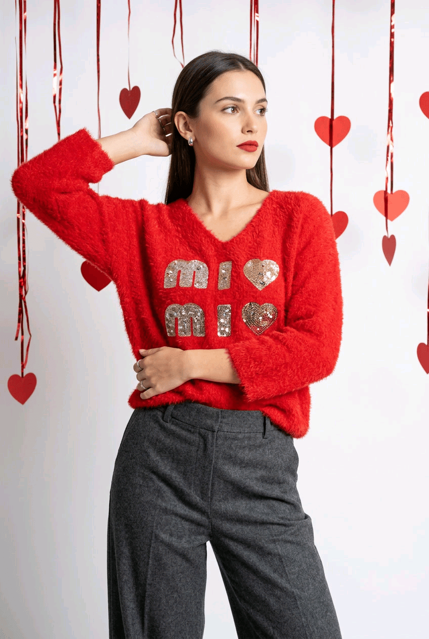 Mi Mi Teddy Pullover - Milano Royal Boutique
