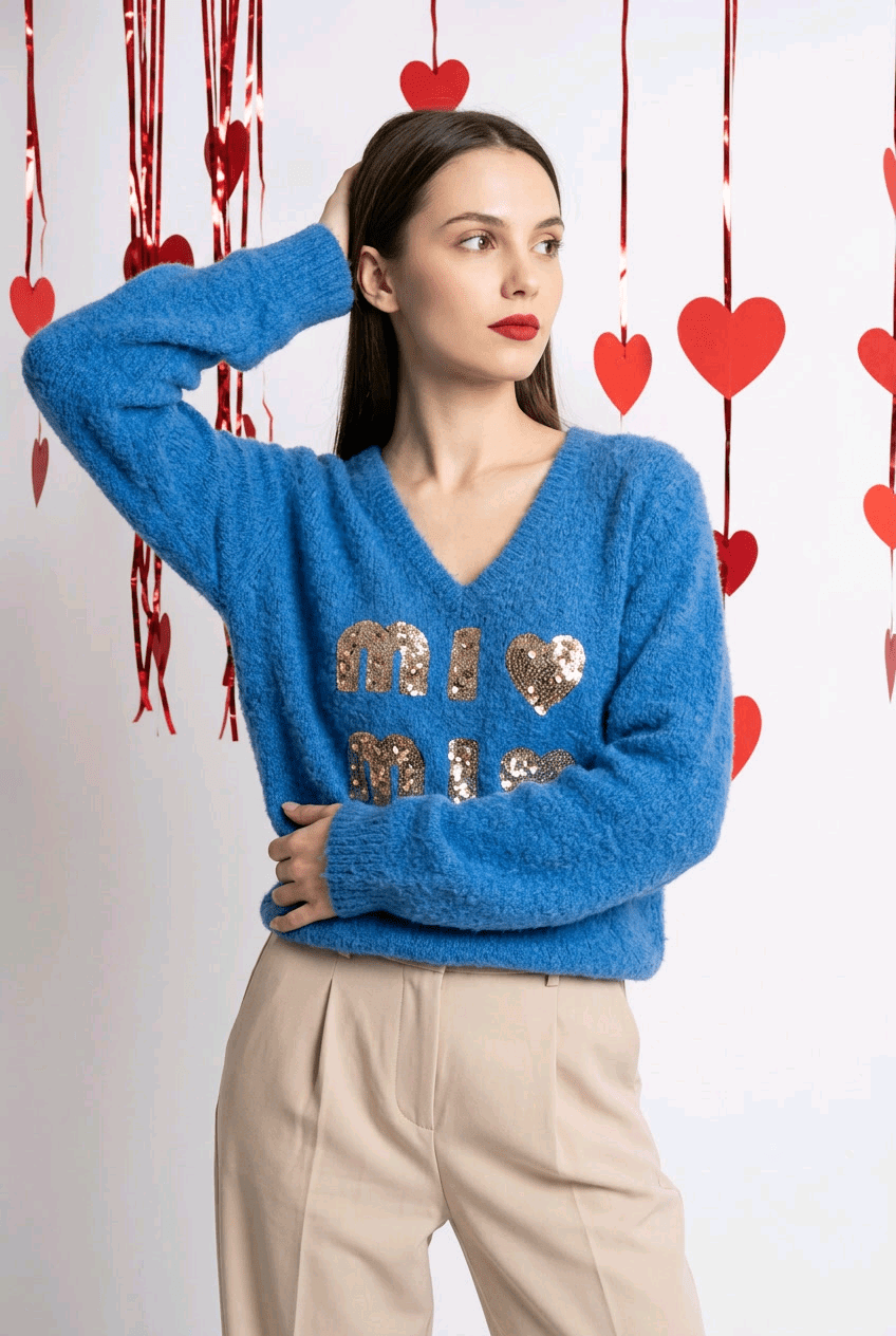 Mi Mi Teddy Pullover - Milano Royal Boutique