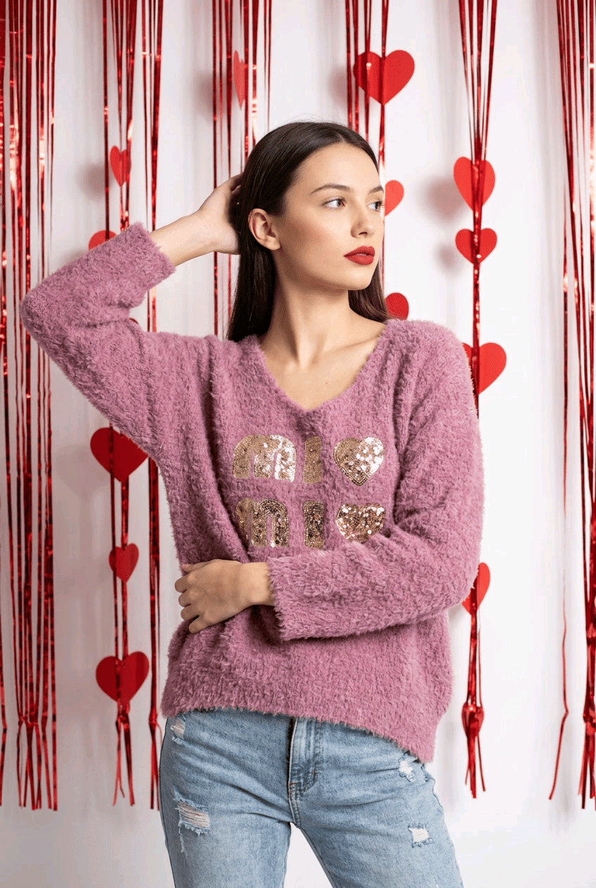Mi Mi Teddy Pullover - Milano Royal Boutique