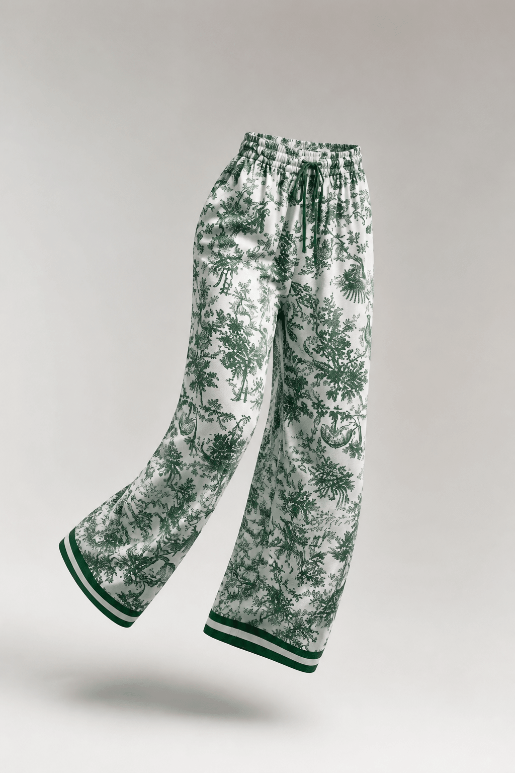Palazzo Hosen Satin/Viskose/ - Milano Royal Boutique
