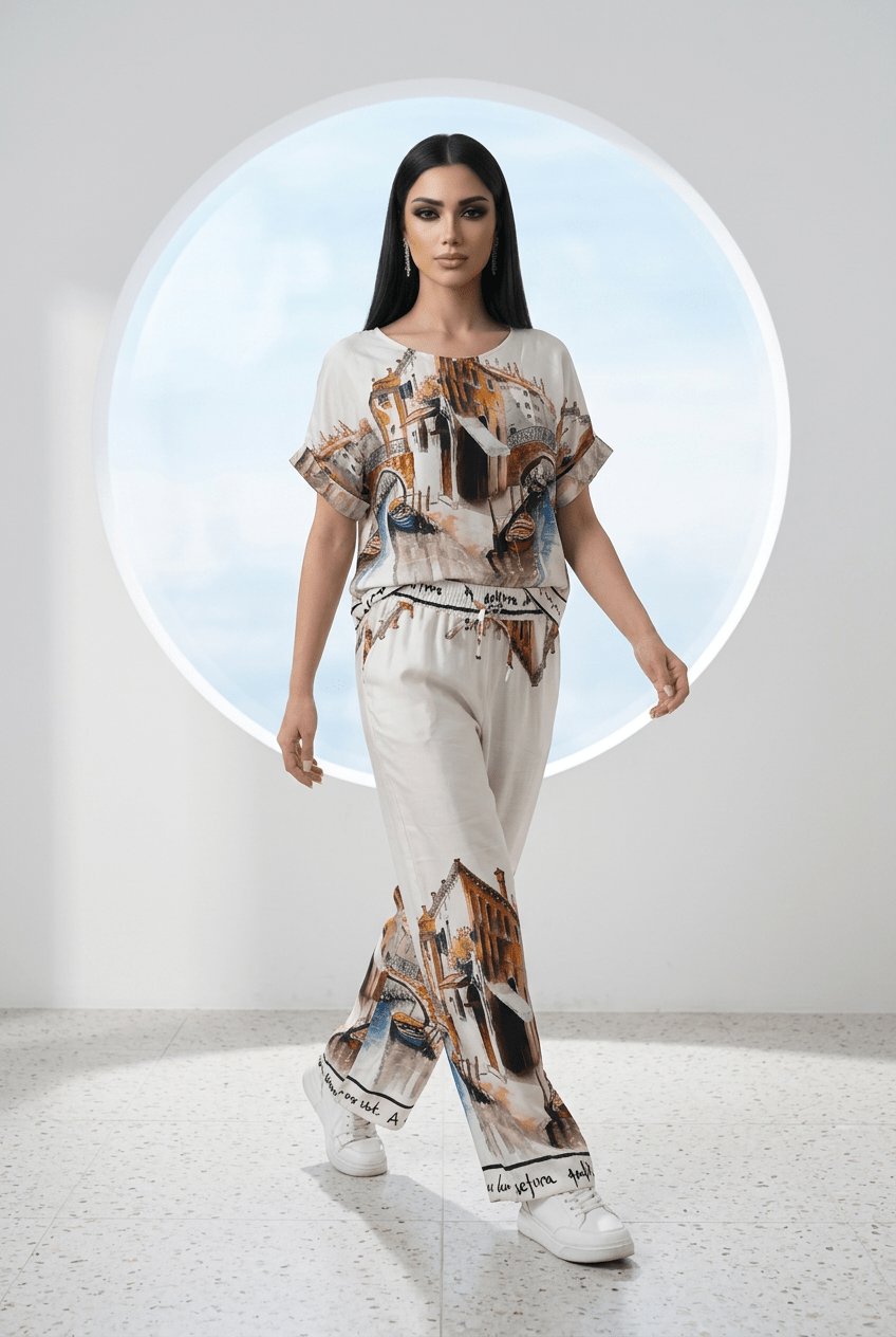 Palazzo Set Venedig /White/ - Milano Royal Boutique