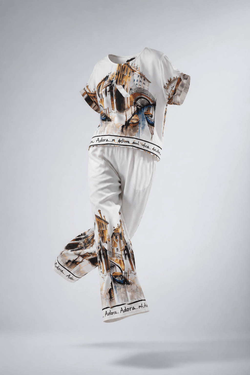 Palazzo Set Venedig /White/ - Milano Royal Boutique