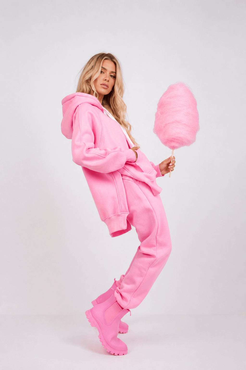 Pinky Jogginganzug Set Damen – Lässiges Sportoutfit - Milano Royal Boutique