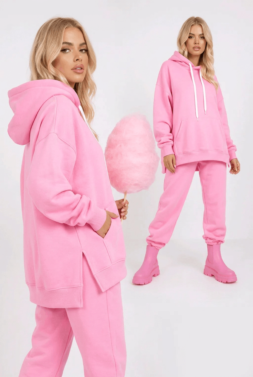 Pinky Jogginganzug Set Damen – Lässiges Sportoutfit - Milano Royal Boutique