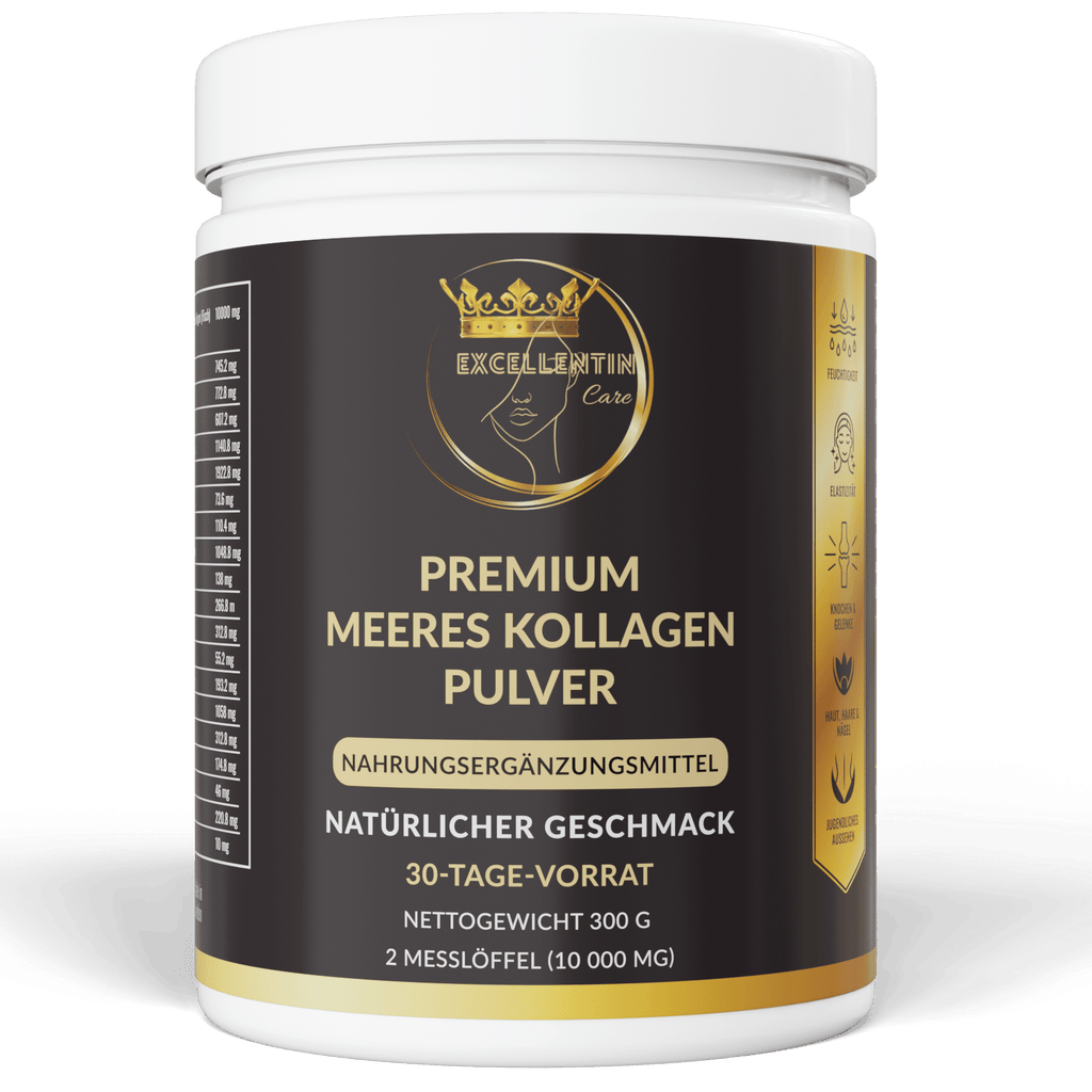 Premium Meeres-Kollagen Pulver – 10.000 mg | EXCELLENTIN CARE - Milano Royal Boutique