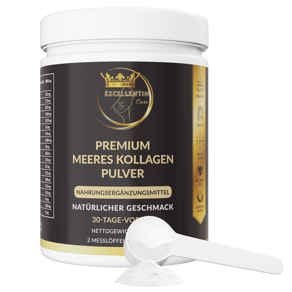 Premium Meeres-Kollagen Pulver – 10.000 mg | EXCELLENTIN CARE - Milano Royal Boutique