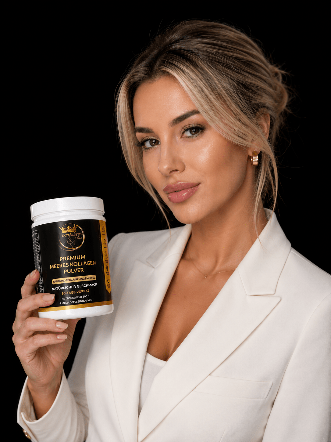 Premium Meeres-Kollagen Pulver – 10.000 mg | EXCELLENTIN CARE - Milano Royal Boutique