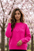 Pullover Sweet – Oversize Damen Sweatshirt | Einheitsgröße M–XL - Milano Royal Boutique
