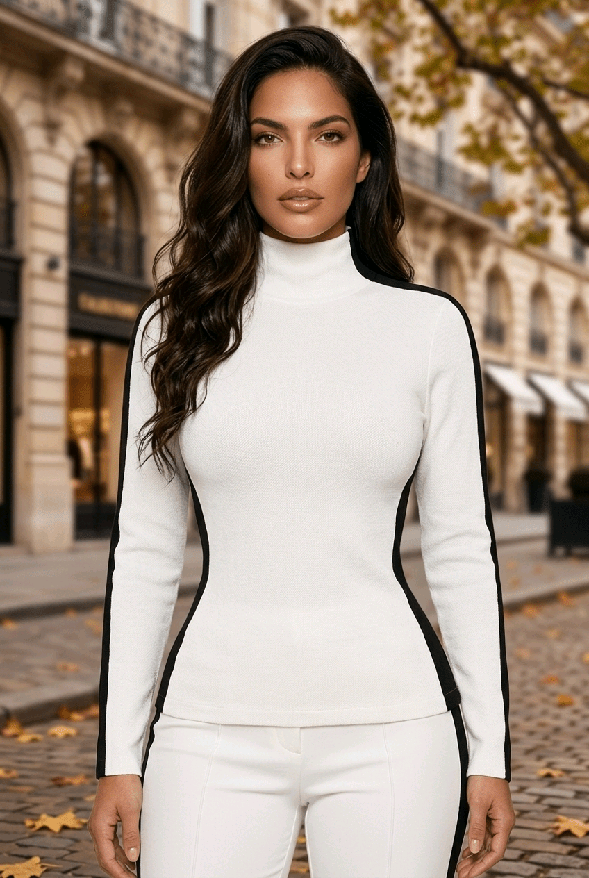 Rollkragenpullover Aivy | Made in Italy - Milano Royal Boutique
