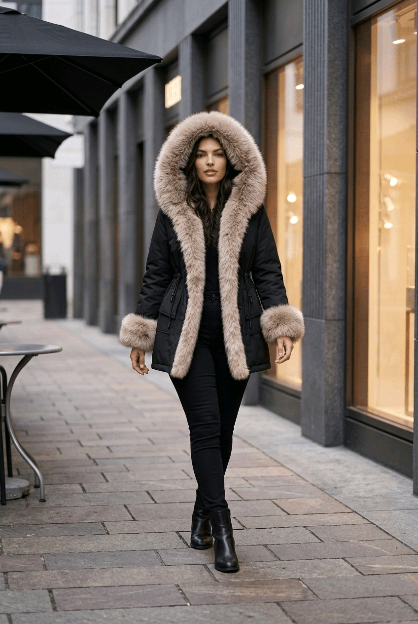 Winterparka Jacke - Milano Royal Boutique