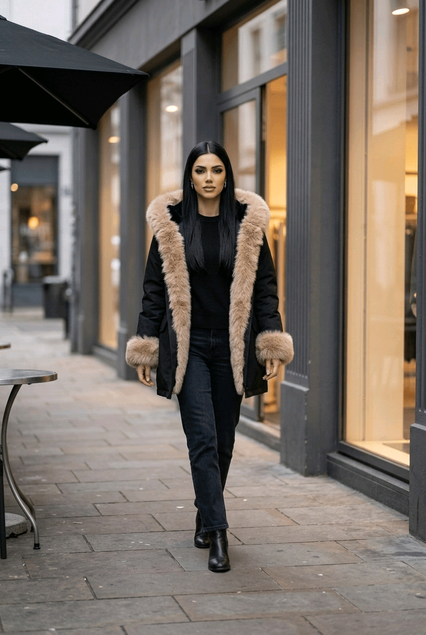 Winterparka Jacke - Milano Royal Boutique